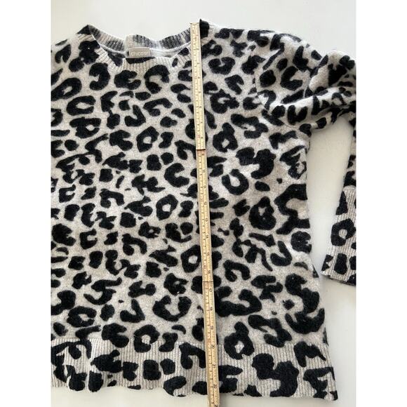 Chicos Cashmere Sweater Animal Print Size 3 XL / Large SEE MEASUREMENTS - Picture 9 of 16